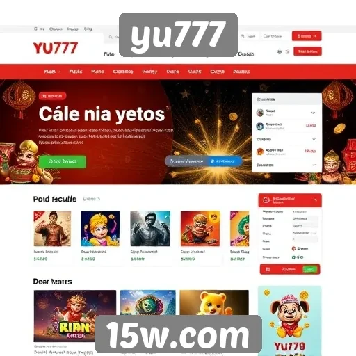 Navegação e usabilidade do site yu777